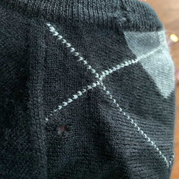 Mens Merona Black Wool Sweater - Picture 12 of 15